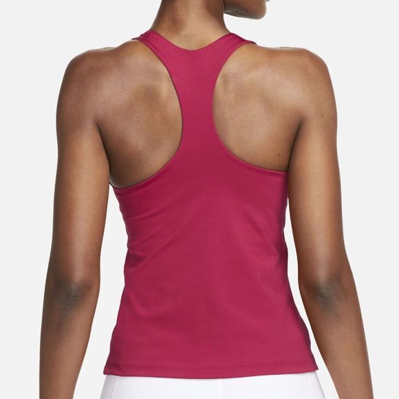 Nike NWT Sz XS Noble Red Swoosh Medium-Support Padded Sports Bra Tank Top - Picture 7 of 9